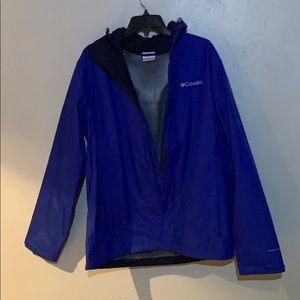 Blue Columbia Windbreaker